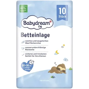 Babydream Podložky do postele 10 ks