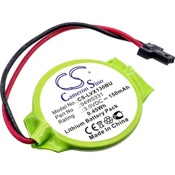 Baterie k notebooku Baterie Cameron Sino CS-LVX130BU, Lithium, 150