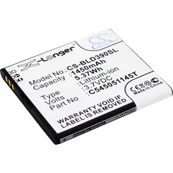Baterie pro mobilní telefon Baterie Cameron Sino CS-BLD390SL, Li-Ion, 1450