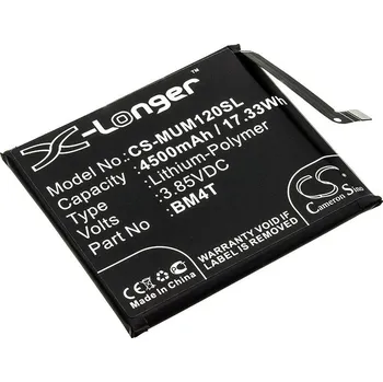 Baterie pro mobilní telefon Baterie Cameron Sino CS-MUM120SL, Li-Polymer, 4500