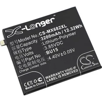 Baterie pro mobilní telefon Baterie Cameron Sino CS-MX682XL, Li-Polymer, 3200