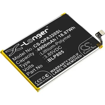 Baterie pro mobilní telefon Baterie Cameron Sino CS-OPA320SL, Li-Polymer, 4900