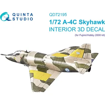 Plastikový model Quinta studio 1/72 A-4C 3D-Print.&col.interior (FUJI/H.2000)