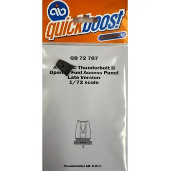 Plastikový model Quickboost 1/72 A-10A/C Thunderb.II opened fuel access late