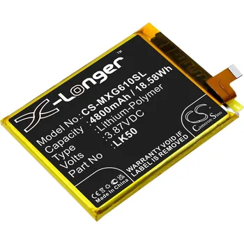 Baterie pro mobilní telefon Baterie Cameron Sino CS-MXG610SL, Li-Polymer, 4800