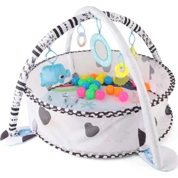 Koberec Hrací podložka TinyMini JL626-2D 2v1 bazén s míčky