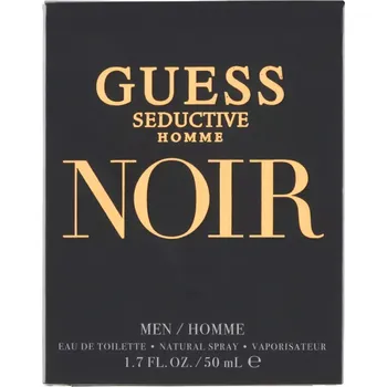 Pánský parfém Guess Seductive Noir Homme toaletní voda pro muže 50 ml