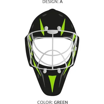 Florbalová maska TEMPISH Set nálepek pro HERO masku POUZE B - white (VÝPRODEJ)