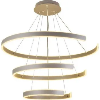 LED Stmívatelný lustr na lanku LED/220W/230V 3000-6500K + dálkové ovládání