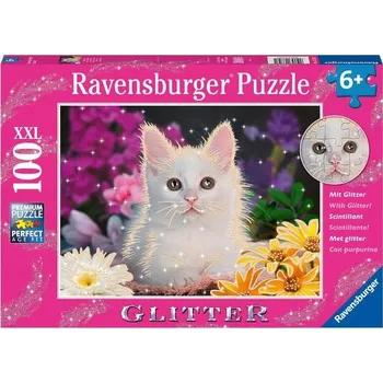 Puzzle Puzzle Ravensburger Puzzle 133581 Třpytivé Puzzle Kočka 100 Dílků