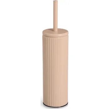Koupelnový nábytek ZELLER WC Štětka kovová krémová 9,7x40cm
