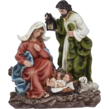 Vánoční dekorace Dekorační betlém 19 cm