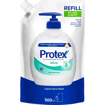 Mýdlo Protex Tekuté mýdlo Ultra s přirozenou antibakteriální ochranou, náhradní náplň 500 ml