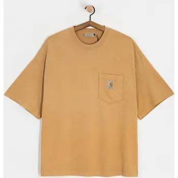 Carhartt WIP Hudson Pocket (dusty h brown/chalk wash) L, hnědá