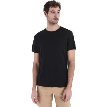 Pánská móda Pánské merino triko krátký rukáv ICEBREAKER Mens 150 Tech Lite III SS Tee, Black velikost: S