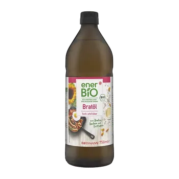 Rostlinný olej enerBiO BIO slunečnicový olej 750 ml