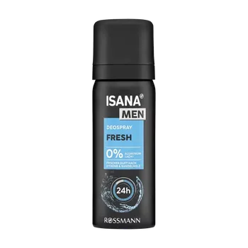 ISANA Men Deodorant sprej pro muže Fresh mini 50 ml