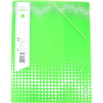 Desky na dokumenty NEON PP A4, zelené