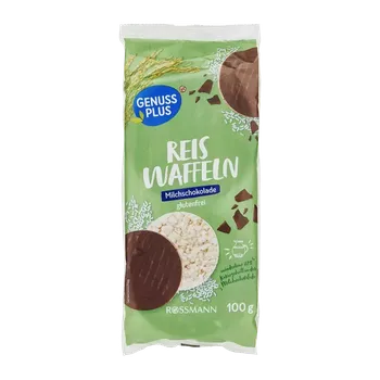 GENUSS PLUS Rýžové chlebíčky s mléčnou čokoládou 100 g