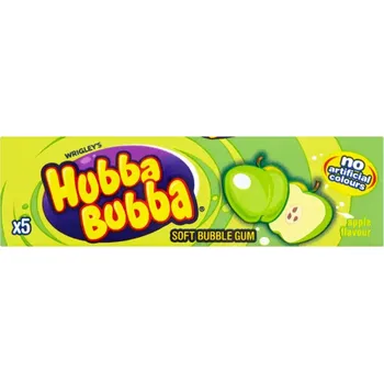 Žvýkačka Hubba Bubba Žvýkačky Hubba Bubba jablko 35 g