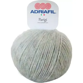 Příze Adriafil Parigi 85 Šedozelená (Efektní příze Parigi Salvia)