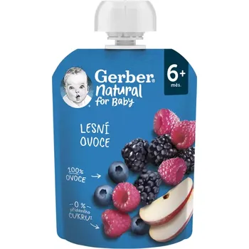 Gerber Ovocná kapsička Natural Lesní ovoce 90 g