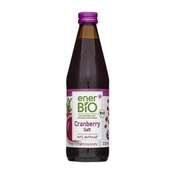 enerBiO BIO brusinková šťáva 330 ml
