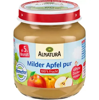 Alnatura BIO Ovocný příkrm jablko 125 g