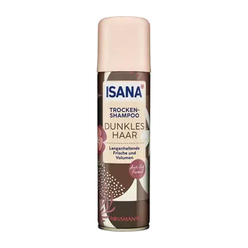 Šampon ISANA Suchý šampon Hnědé vlasy 200 ml