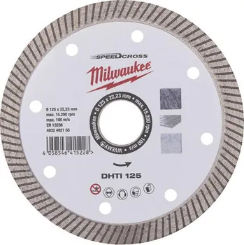 Řezný kotouč MILWAUKEE Diamantový kotouč 125x1,6mm DHTI Speed Cross