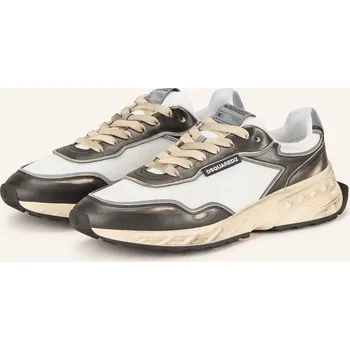 Pánské tenisky dsquared2 Pánské Sneakersy Sprinter, bílá / černá / šedá, 43,5
