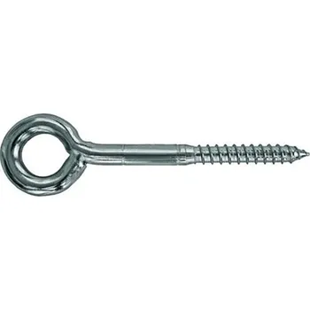 Tesařské kování Oko lešenářské svařované 11,8x160x25mmZn