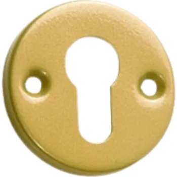 Dveřní kování Rozeta vložková zlatá / pár