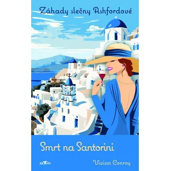 Kniha Záhady slečny Ashfordové - Smrt na Santorini - Vivian Conroy Alpress