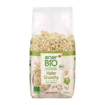enerBiO Křupavé ovesné müsli 500 g
