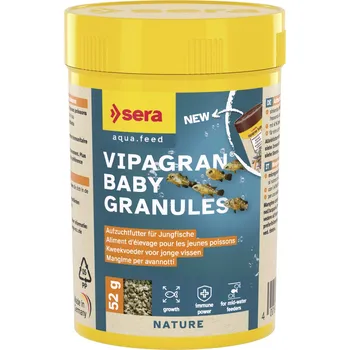 Krmivo pro rybičky Sera Vipagran Baby Granules Nature 52 g
