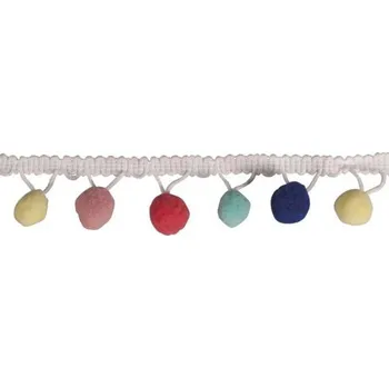 Balónek Bambulkový okraj 3 cm x 2 m pastelový