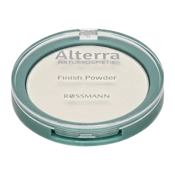 Přípravek na tvář Alterra Naturkosmetik Pudr Finish 01 Transparent