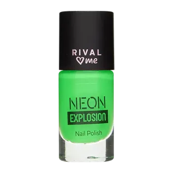Přípravek na nehty RIVAL Loves Me Lak na nehty Neon Explosion 05 Radioactive 8 ml