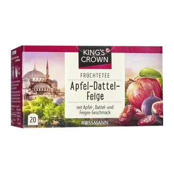 Čaj King's Crown Ovocný čaj jablko, datle a fíky 40 g