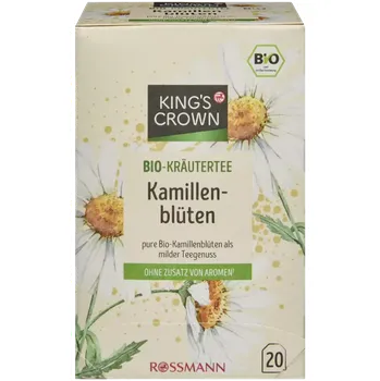 Čaj King's Crown BIO čaj z heřmánkových květů 30 g