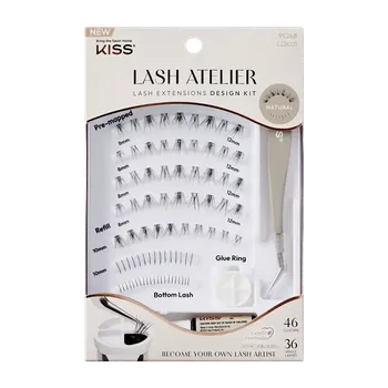 Umělé řasy KISS Umělé řasy Lash Atelier Design Kit 01 Natural