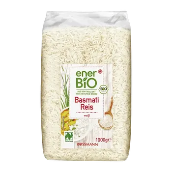 Rýže enerBiO BIO rýže basmati 1 kg