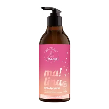 Koupelová kosmetika OnlyBio Sprchový gel Malina 400 ml