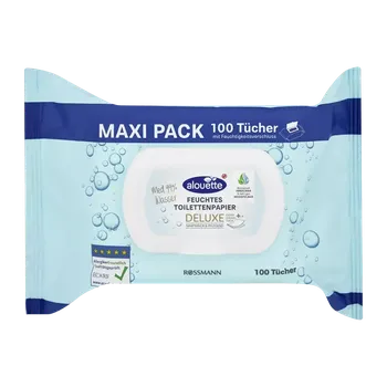 Toaletní papír alouette Vlhčený toaletní papír Med delux 100 ks