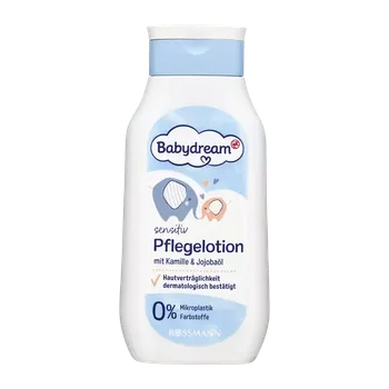 Tělové mléko Babydream Pečující mléko s heřmánkem na obličej a tělo 250 ml