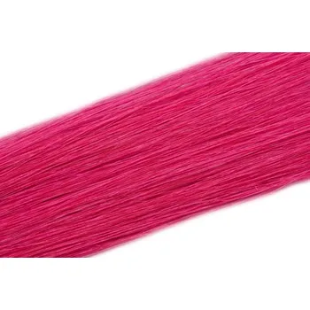 Příčesek Clip in pramínky REMY 45 cm, 2ks - růžová