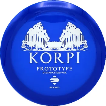 Disc golf EXEL KORPI blue (12 6 -2 2), discgolf disk