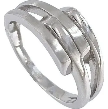Prsten Stříbrný prsten lesk mat velikost prstenu 60