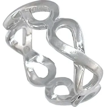 Prsten Stříbrný prsten nekonečna velikost prstenu 66